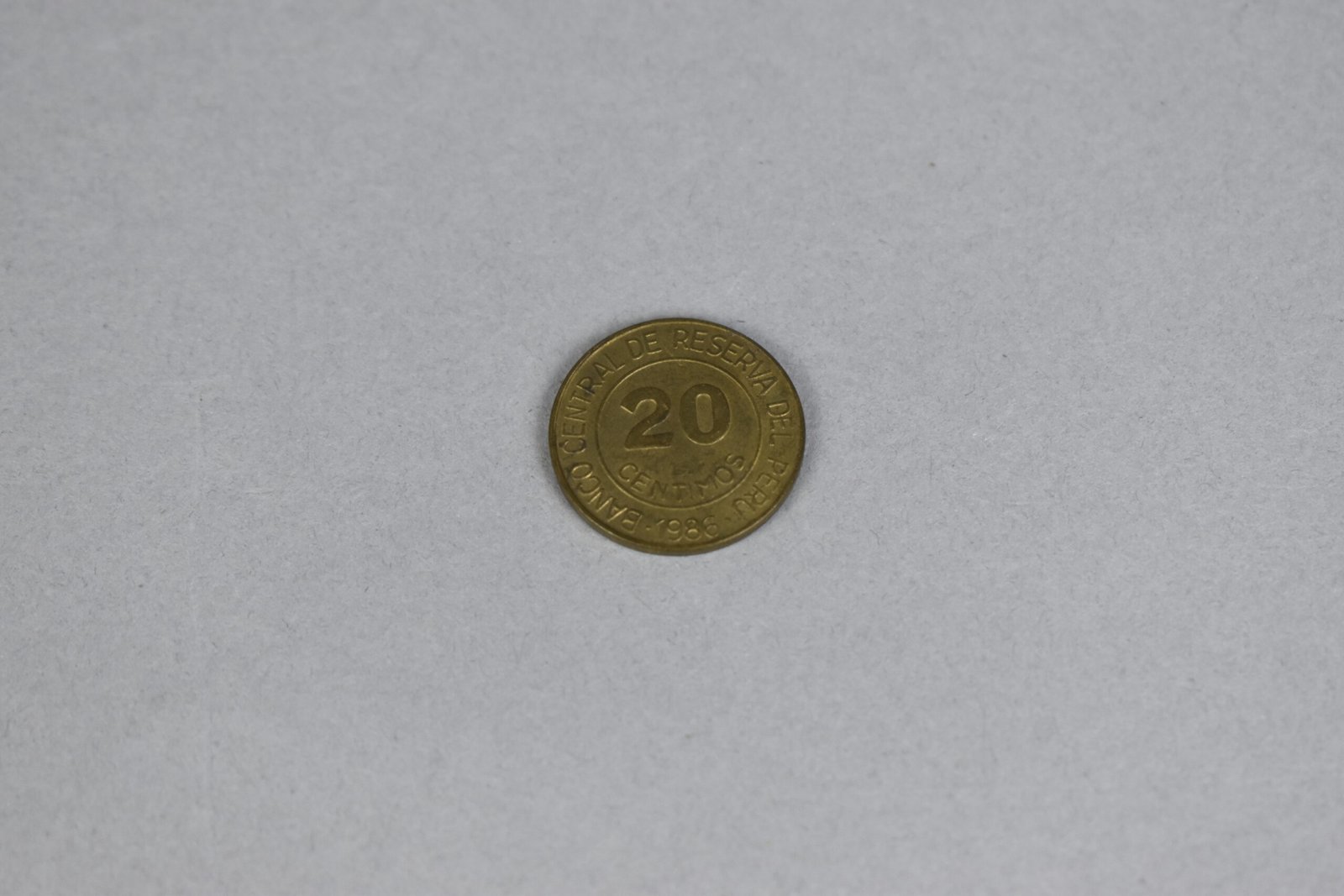 20 céntimos de Inti (MLS-NU-2805)