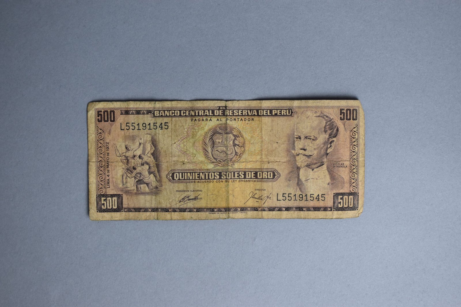 Quinientos soles de oro (MLS-NU-2553)